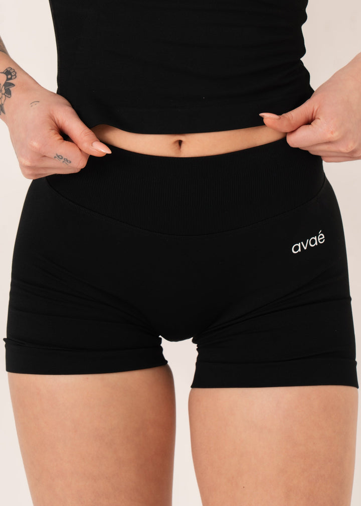 Enhance Shorts Black - Workout - Avae Wear