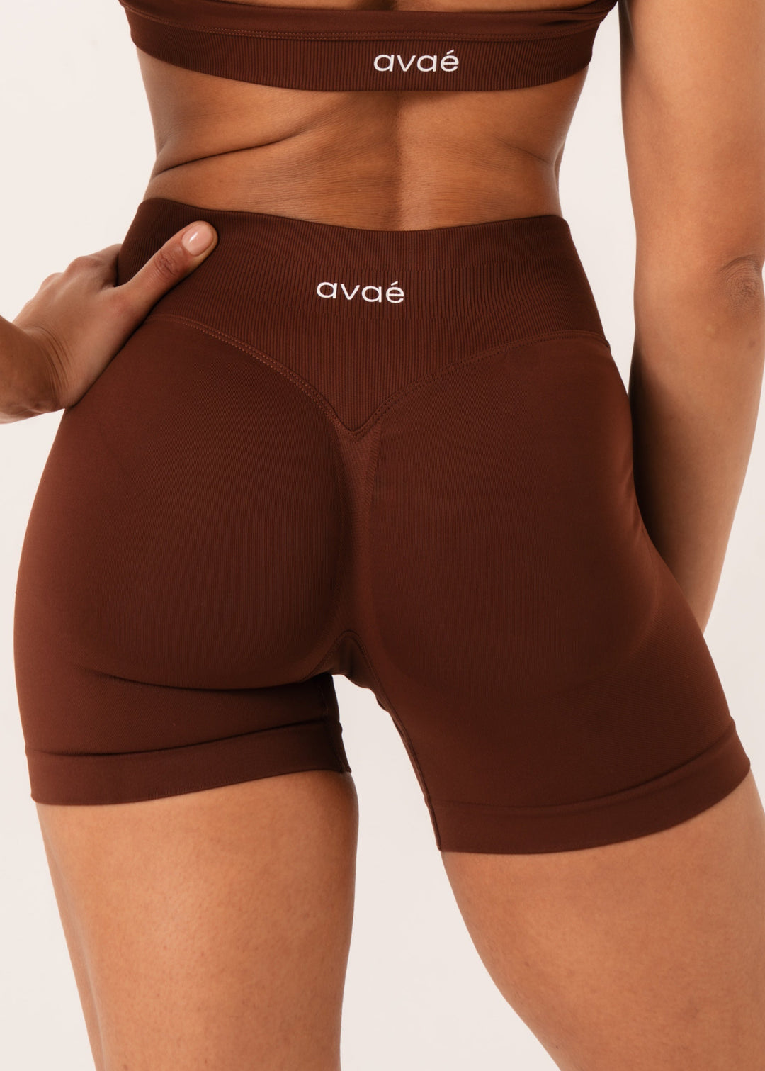 Enhance Shorts Brown - Workout - Avae Wear