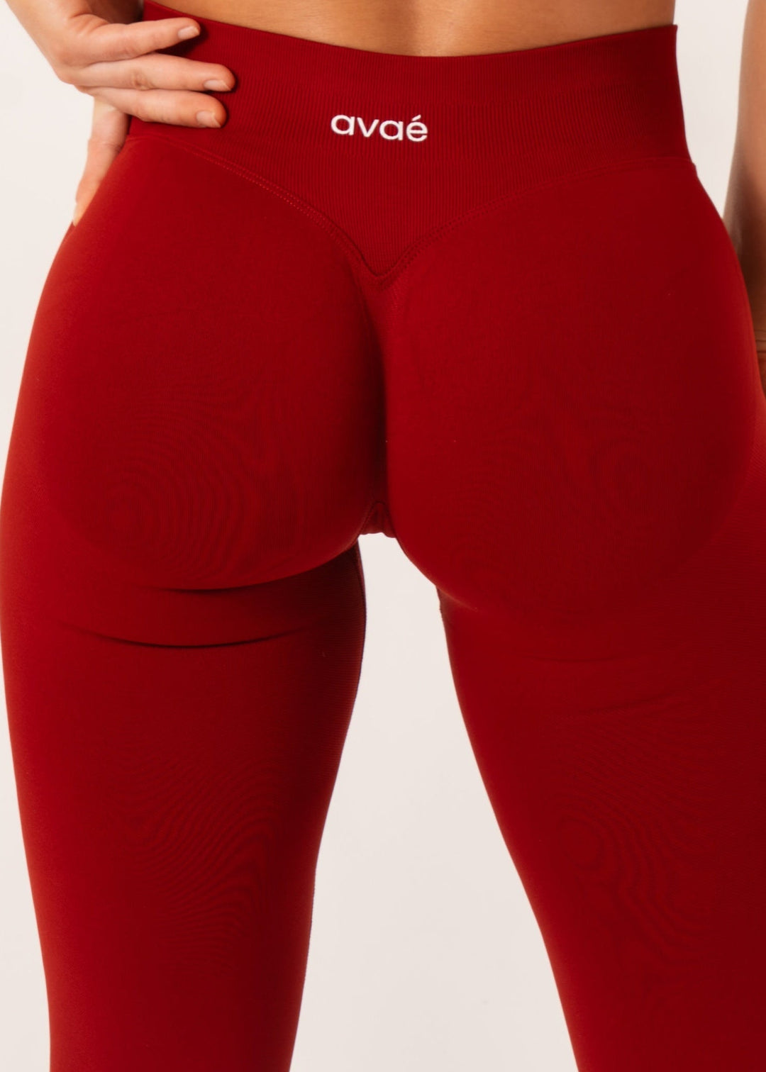 Enhance Legging Red - Workout - Avae Wear