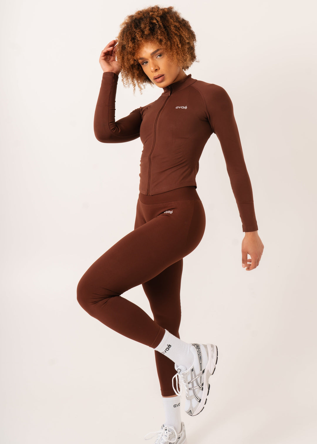 Enhance Legging Brown - Workout - Avae Wear