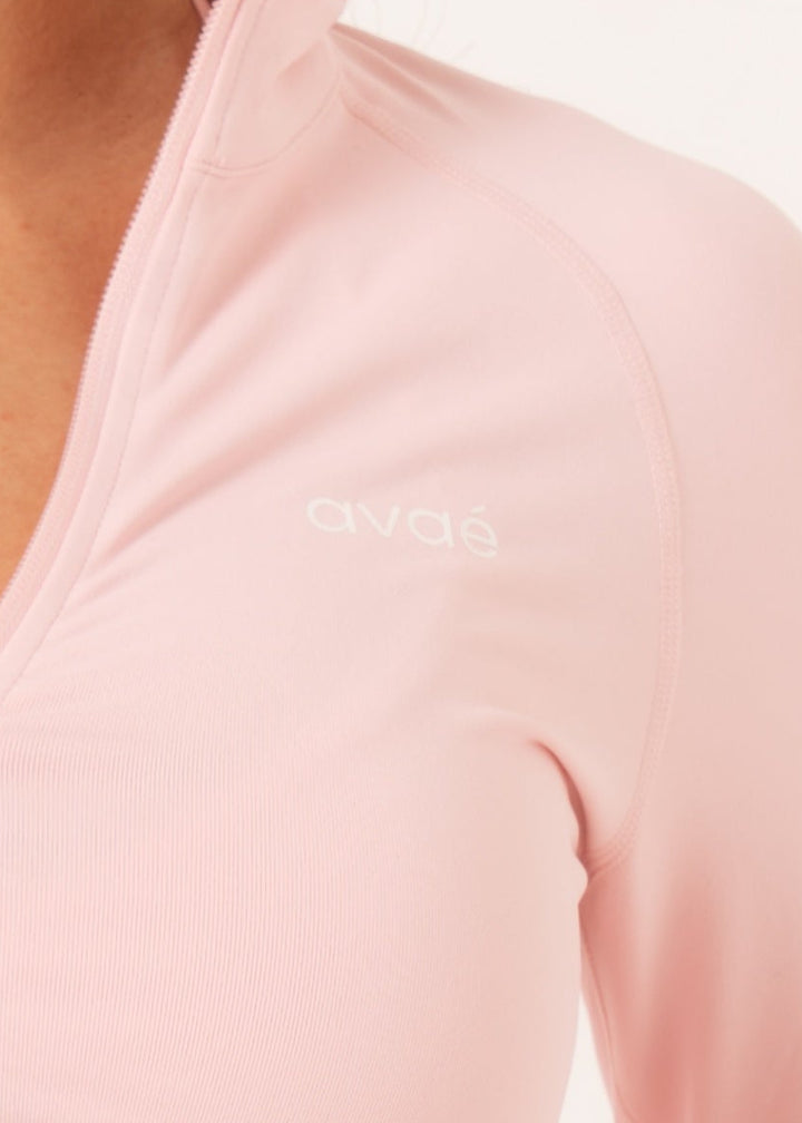 Enhance Full Zip Jacket Pink - Detail Compression Fit - Avae Wear