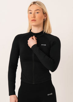 Enhance Full Zip Jacket - Black