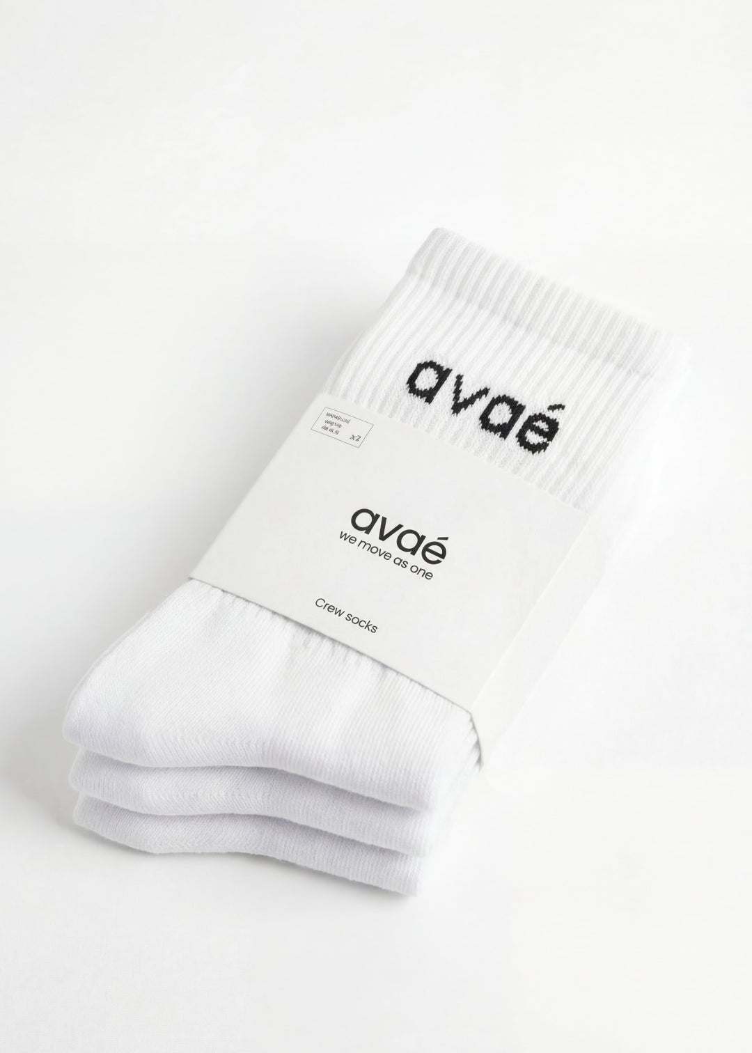 Daily Crew Socks 3 Pack - Fabric Detail - Avae Wear